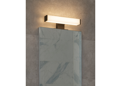 Q-316B LED 4W/350lm/4000K mirror light 20cm - black QTEC Q-316B LED 4W/350lm/4000K mirror light 20cm - black QTEC