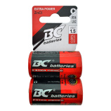 BC batteries Extra Power zinc chloride battery 1.5V R14