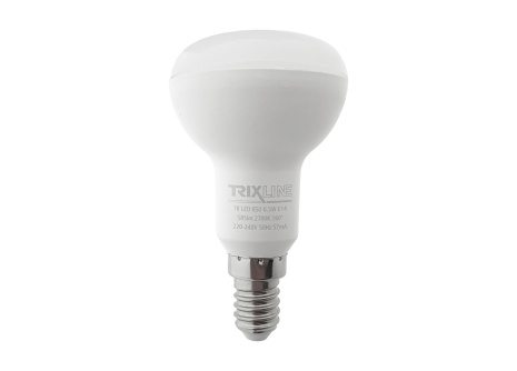 LED bulb Trixline 6.5W 585lm E14 R50 warm white
