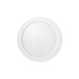 Q-112P LED panel 18W 1980lm 4000K white - round surface-mounted Qtec
