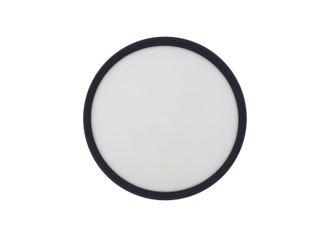 TR-51S LED ceiling light 18W 1850lm 4000K ø23cm/circular black Trixline