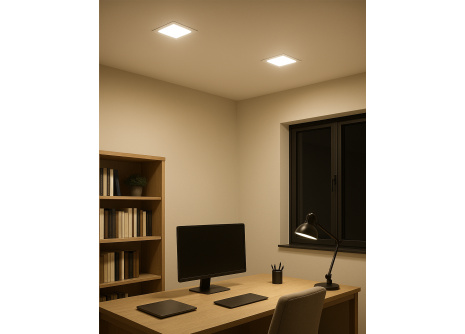 TR-110 LED panel 15W 1260lm 4200K - square built-in Trixline