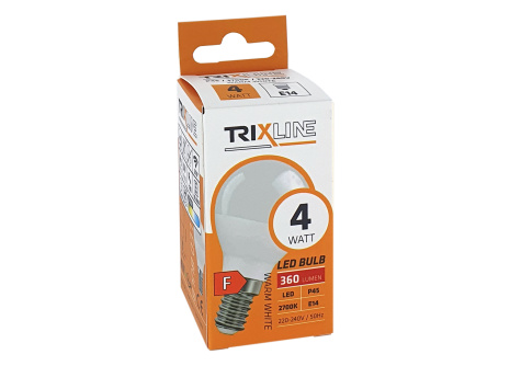 LED bulb Trixline 4W 360lm E14 P45 warm white