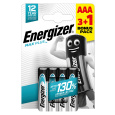 ENERGIZER ALKALINE LR03 MAX PLUS AAA 3+1 eco / 4 pcs BLISTER