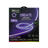 TR-33N Flexible NEON LED strip - purple 1.8m on USB Trixline