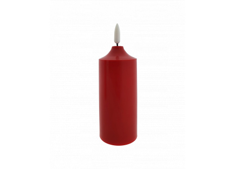 LED candle - red HOME DECOR HD-103