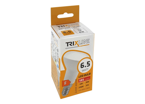 LED bulb Trixline 6.5W 585lm E14 R50 warm white