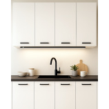 Q-65AB 18W / 1620lm / 4200K T5 under-cabinet light with switch and connector - black QTEC 120cm Q-65AB 18W / 1620lm / 4200K T5 under-cabinet light with switch and connector - black QTEC 120cm