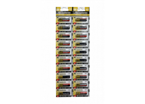 BC battieries Extra power alkaline AAA micro-pencil battery 1.5V LR03 BLISTER