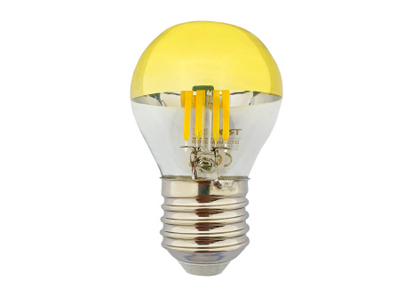 LED bulb Trixline DECOR MIRROR P45, 5W GOLD