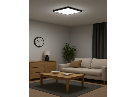 LED ceiling 3CCT light TR-90S - 32W 3400lm 40x40x2.5cm Trixline LED ceiling 3CCT light TR-90S - 32W 3400lm 40x40x2.5cm Trixline