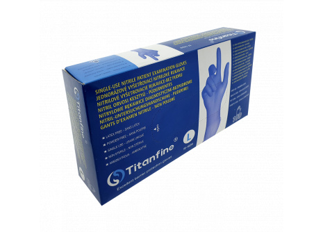 Disposable gloves Titanfine TF-102N - nitrile size L
