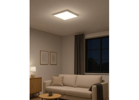 LED ceiling 3CCT light TR-89S - 32W 3400lm 40x40x2.5cm Trixline