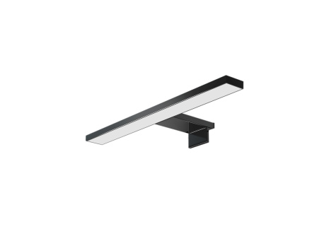 Q-300B LED 5W/400lm/4000K mirror light 30cm - black QTEC