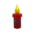 HD-132 LED candle red/yellow flickering flame HOME DECOR