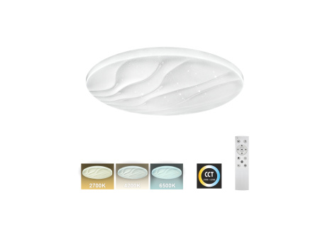 LED ceiling light TR-606C - LIKA 36W 3420lm ø48cm CCT + Trixline controller