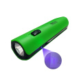 LED hand torch with UV for banknotes TR-068L green Trixline