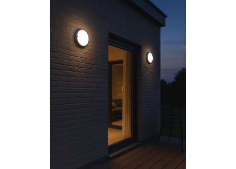 LED ceiling light Q-40A 8W 720lm 4200K IP64 - white QTEC