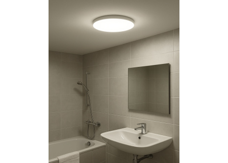 Q-220CP LED Ceiling Light RIMA 10W 850lm 4000K ø22.5cm/Round White QTEC