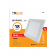 LED panel TRIXLINE TR 142 18W, square fitted 2700K