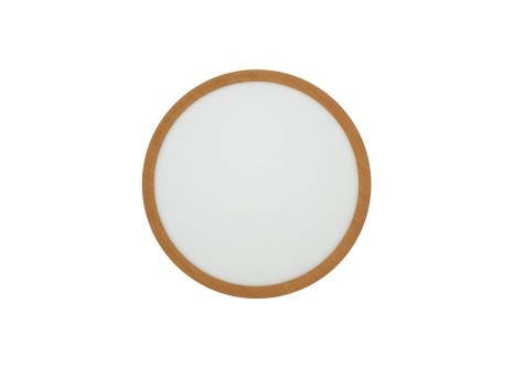 TR-52S LED ceiling light 18W 1850lm 4000K ø23cm/round decor wood Trixline