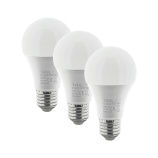 LED bulb Trixline 10W A60 E27 warm white 3 PACK