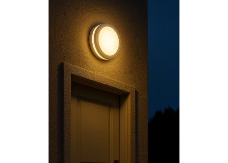 LED Ceiling CCT Light with Motion Sensor TR-201MS - 20W 2050lm ø23x5.5cm Trixline