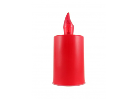 Cemetery candle red BC LUX BC 170