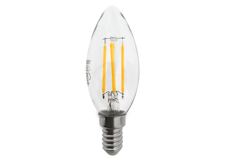 Decorative LED bulb FILAMENT Trixline 5W 600lm C35 E14 warm white