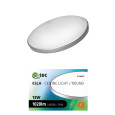 LED ceiling light ESLA Q-244CP 12W 1020lm 4000K ø25cm/circular silver QTEC