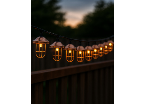 Decorative LED Solar Garland TR-303D Trixline