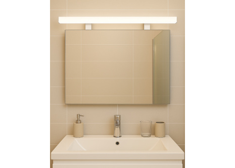 Q-322CH LED 12W/1200lm/4000K mirror light 80cm - chrome QTEC