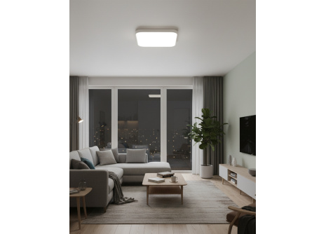 Q-251CP LED Ceiling Light RÁBA 36W 3060lm 4000K Square White QTEC Q-251CP LED Ceiling Light RÁBA 36W 3060lm 4000K Square White QTEC