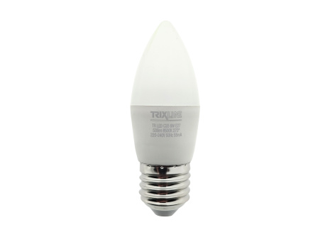 LED bulb 6W 535lm E27 C35 cool white Trixline LED bulb 6W 535lm E27 C35 cool white Trixline