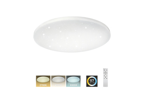 LED ceiling light TR-602C - IPOLY 60W 5700lm ø58cm CCT + Trixline controller