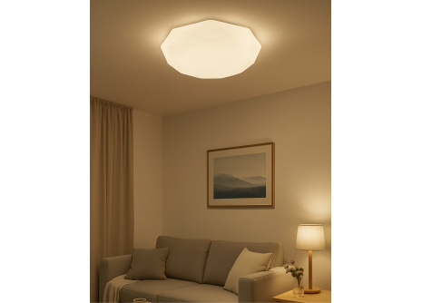 LED ceiling light TR-600C - INDUS 60W 5700lm ø58cm CCT + Trixline controller