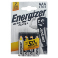 ENERGIZER LR03 Alkaline AAA / 4 pcs BLISTER
