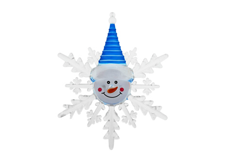 TR-200V Decorative Snowflake with Suction Cup - Snowman TRIXLINE