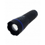 LED hand torch with zoom TR 312R blue, ABS/1W LED hand torch with zoom TR 312R blue, ABS/1W