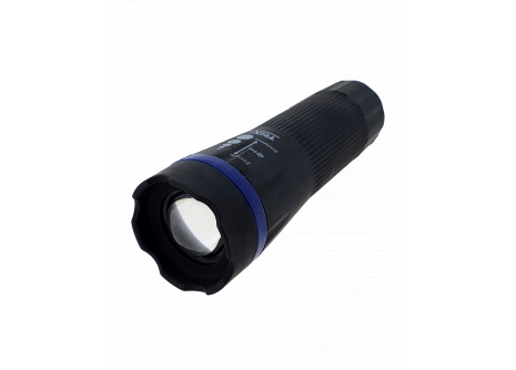 LED hand torch with zoom TR 312R blue, ABS/1W