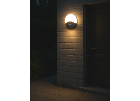 Q-18AD LED 18W/1260lm/4000K wall-mounted, sensor, round light - white QTEC Q-18AD LED 18W/1260lm/4000K wall-mounted, sensor, round light - white QTEC