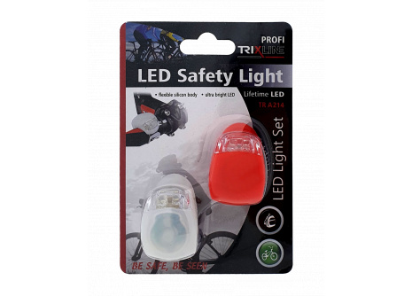 TRIXLINE TR A214 set of safety LED bike lights
