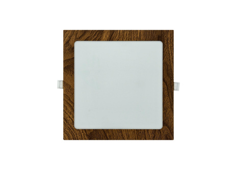 TR-151 LED panel 18W 1512lm 4200K wood decor - square built-in Trixline