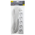 Extension cable 5 sockets, 5m, TR 716 F