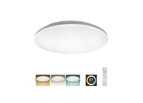 LED ceiling light TR-612C - VENTA 60W 5700lm ø58cm CCT + Trixline controller