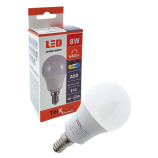 LED bulb Trixline 8W E14 A50 warm white
