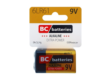 BC 6LR61 Extra Power Alkaline 9V/1pc