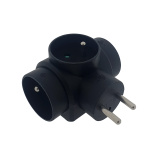 QTEC Q-372F Black Splitter Socket RW-3