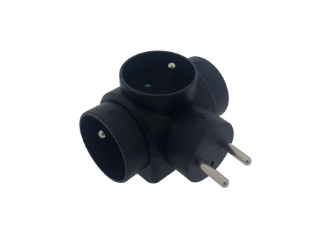 QTEC Q-372F Black Splitter Socket RW-3