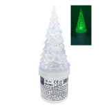 HD-134 LED tree candle - green flickering flame HOME DECOR